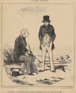 To dziwne... było autorstwa Honoré Daumier