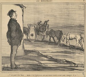 Może to dobrze... autorstwa Honoré Daumier