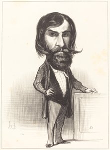 Ch. Ferdynand Gambon autorstwa Honoré Daumier