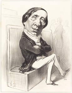 Karol Dupin autorstwa Honoré Daumier