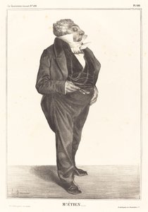 Charles Guillaume Etienne autorstwa Honoré Daumier