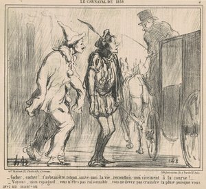 Tik, Tik! ... autorstwa Honoré Daumier