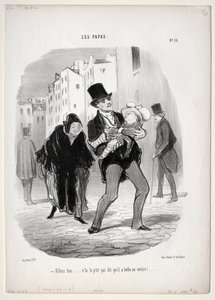 Chodź, kochanie... autorstwa Honoré Daumier