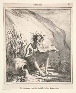 Commencant a s autorstwa Honoré Daumier