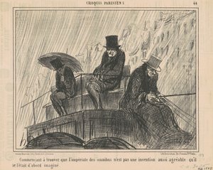 Zaczynam odkrywać, że cesarski ... autorstwa Honoré Daumier