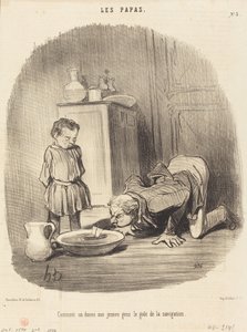 Jak dajemy...smak nawigacji autorstwa Honoré Daumier