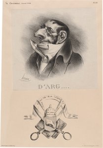 Hrabia Argout autorstwa Honoré Daumier