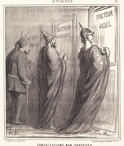 Konsultacje nie są bezpłatne autorstwa Honoré Daumier