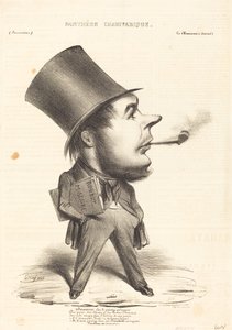 Daumier był zwykłym malarzem... autorstwa Honoré Daumier