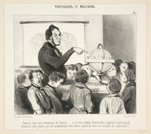 Jutro zajmiemy się Saturnem autorstwa Honoré Daumier