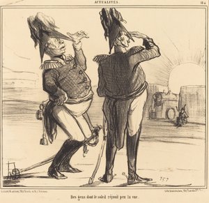 O ludziach, których słońce nie cieszy wzroku autorstwa Honoré Daumier