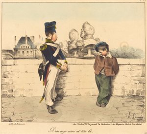 Boże, czy kochałem tę istotę autorstwa Honoré Daumier