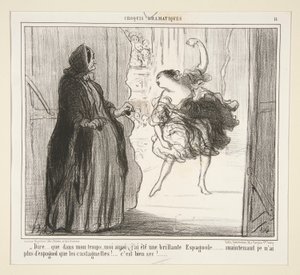 Straszny autorstwa Honoré Daumier