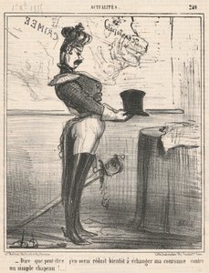 Powiedzieć, że może się do tego sprowadzę... autorstwa Honoré Daumier