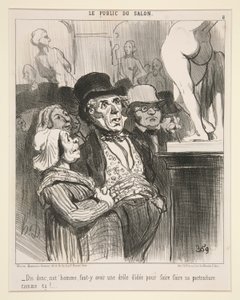Powiedz nie autorstwa Honoré Daumier
