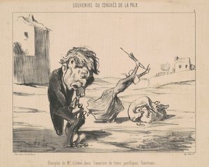 Uczniowie de M. Cobden autorstwa Honoré Daumier