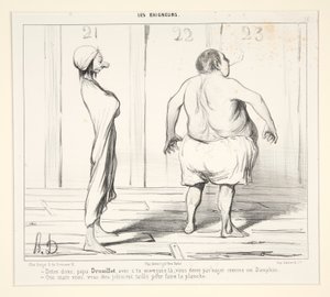 Powiedz tak, papa Drouillet, z c autorstwa Honoré Daumier
