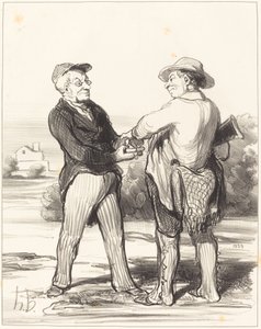 Powiedz, prezydencie, nie da się złapać zająca... autorstwa Honoré Daumier