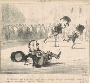 Rozrywka, która powinna być zakazana... autorstwa Honoré Daumier