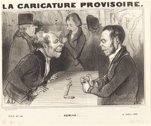 Domino!! autorstwa Honoré Daumier