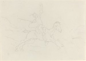 Don Kichot autorstwa Honoré Daumier