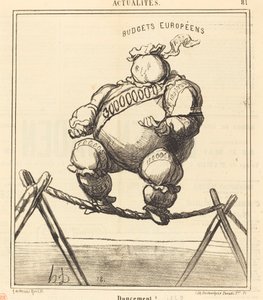 Łagodnie! autorstwa Honoré Daumier