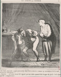 Hej! Cóż... mój przyjacielu, o czym myślisz? ... autorstwa Honoré Daumier