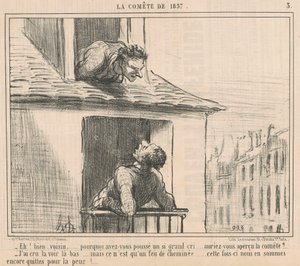 Hej! Cóż, sąsiedzie... dlaczego naciskałeś... autorstwa Honoré Daumier