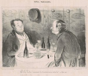Cóż, sprytny! jak znaleźć ten! autorstwa Honoré Daumier