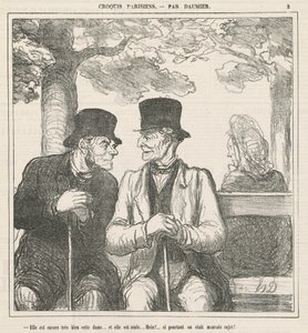 Nadal jest bardzo dobra, ta pani... autorstwa Honoré Daumier