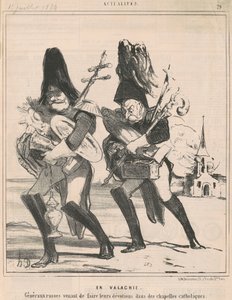 na wołoszczyźnie autorstwa Honoré Daumier