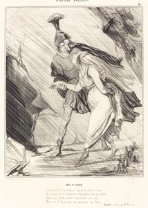 Eneasz i Dydona autorstwa Honoré Daumier