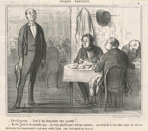Czy to chłopiec? autorstwa Honoré Daumier