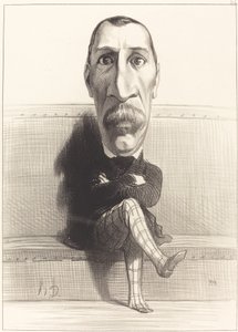 Nas. Izydor Buvignier autorstwa Honoré Daumier