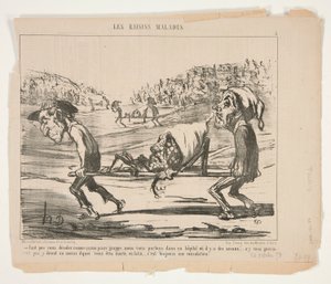 Nie możesz tak żałować, moja biedna autorstwa Honoré Daumier