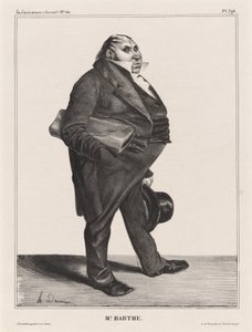 Feliks Barthe autorstwa Honoré Daumier