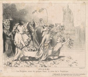 Dzień 4 maja autorstwa Honoré Daumier