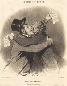 Połączenie spółek autorstwa Honoré Daumier