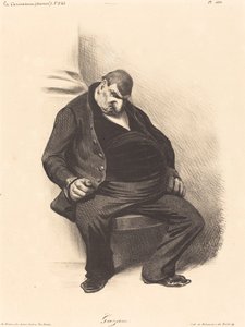 w Gazie autorstwa Honoré Daumier
