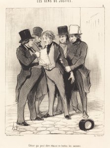 Zwierzyna, na którą można polować o każdej porze roku autorstwa Honoré Daumier
