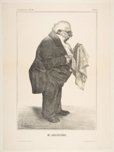Harlé Père, opublikowane w La Caricature no. 136, 5 czerwca 1833, 5 czerwca 1833. autorstwa Honoré Daumier