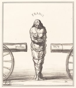 Historia panowania autorstwa Honoré Daumier