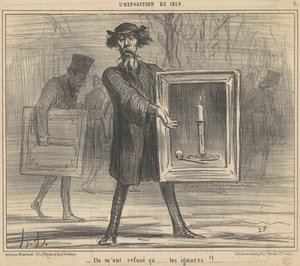 Odmówili mi tego... autorstwa Honoré Daumier