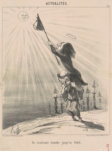 Chcieliby zgasnąć do wschodu słońca autorstwa Honoré Daumier