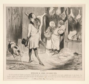 Wrażenia z podróży autorstwa Honoré Daumier