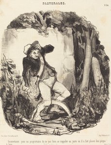 Wada dla właściciela, aby nie... autorstwa Honoré Daumier