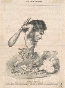J. Martial Bineau (druga płyta) autorstwa Honoré Daumier