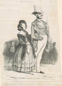 mówię do siebie autorstwa Honoré Daumier