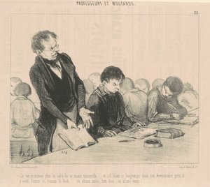 Nie dziwię się już, że ten próbował być cicho... autorstwa Honoré Daumier