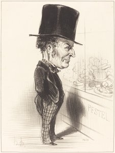 Jean-Charles Besnard autorstwa Honoré Daumier